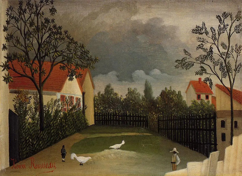 De Achtertuin - Henri Rousseau