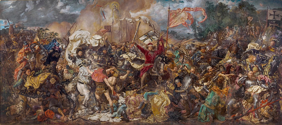 De Slag bij Grunwald - Jan Matejko

Source:
La Bataille de Grunwald - Jan Matejko