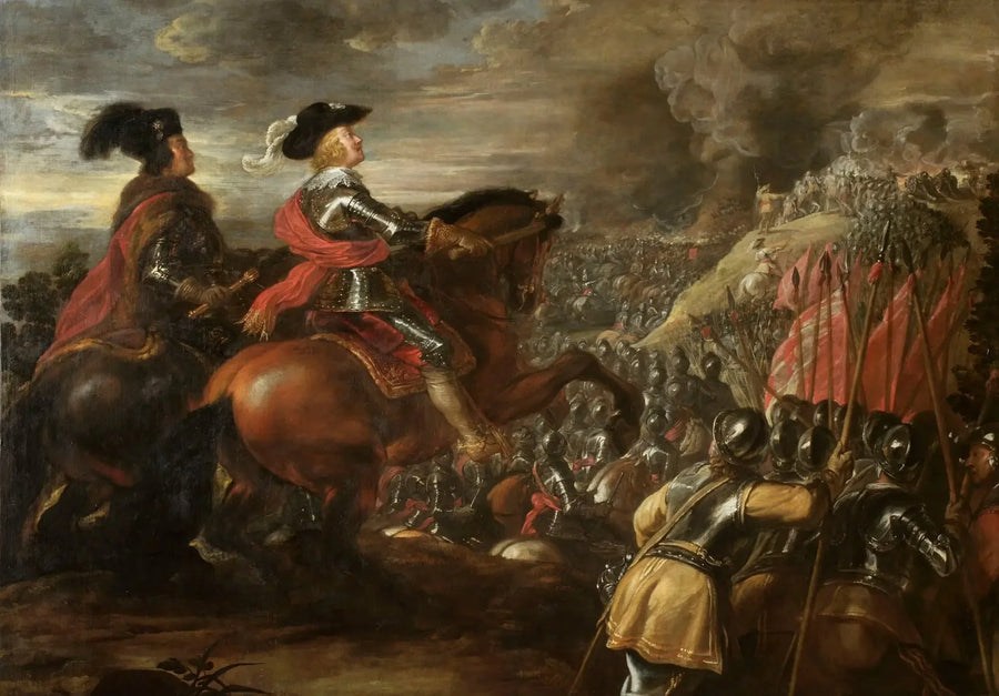 De Slag bij Nördlingen, 1634 - Peter Paul Rubens