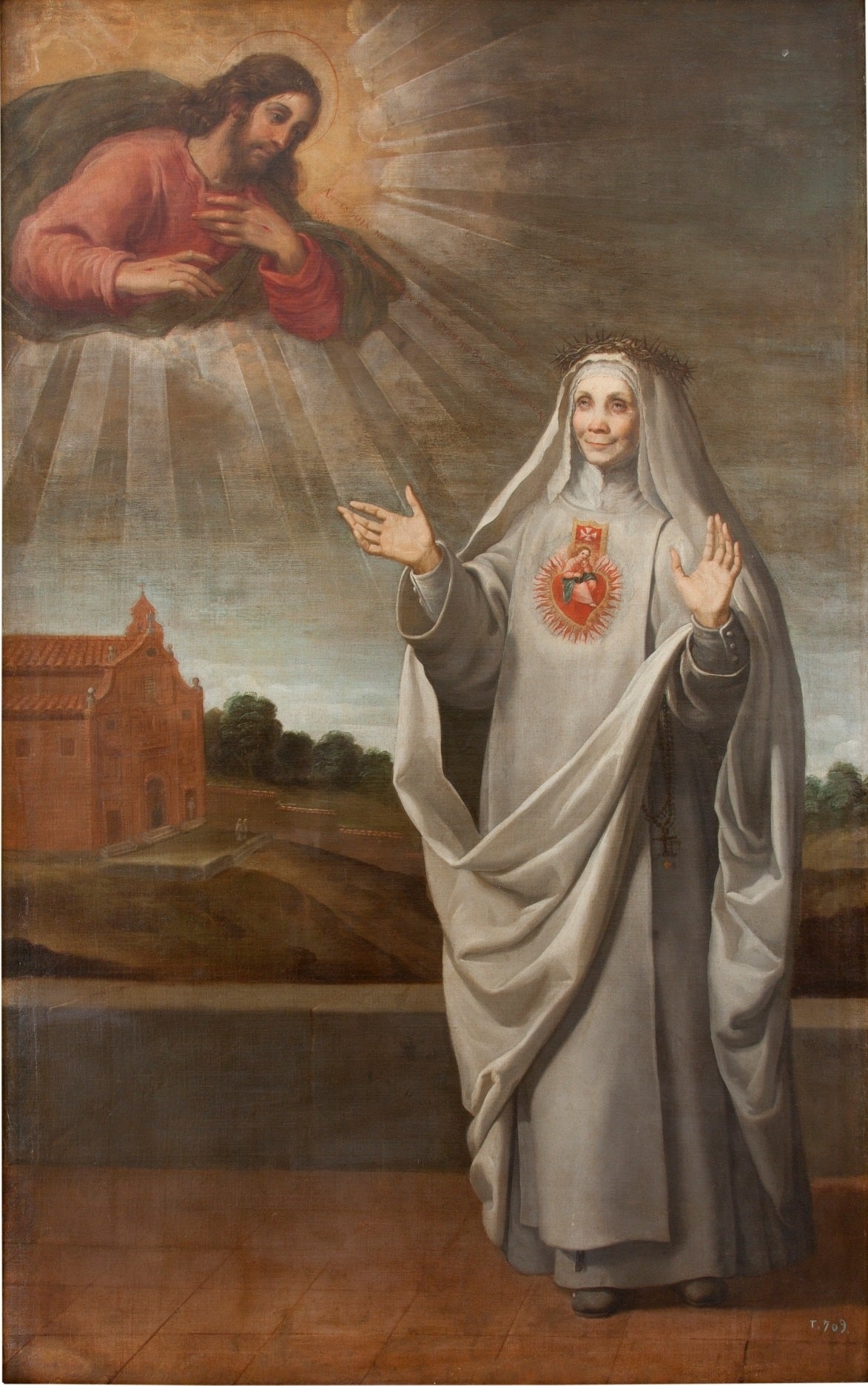 La beata Mariana de Jesús - Vincenzo Carducci image 1 reproduction artisanale de tableau
