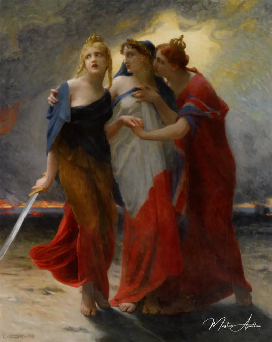 La Belgique, La France Et L'angleterre Devant L'invasion Allemande - Guillaume Seignac - Reproductions de tableaux et peintures haut de gamme