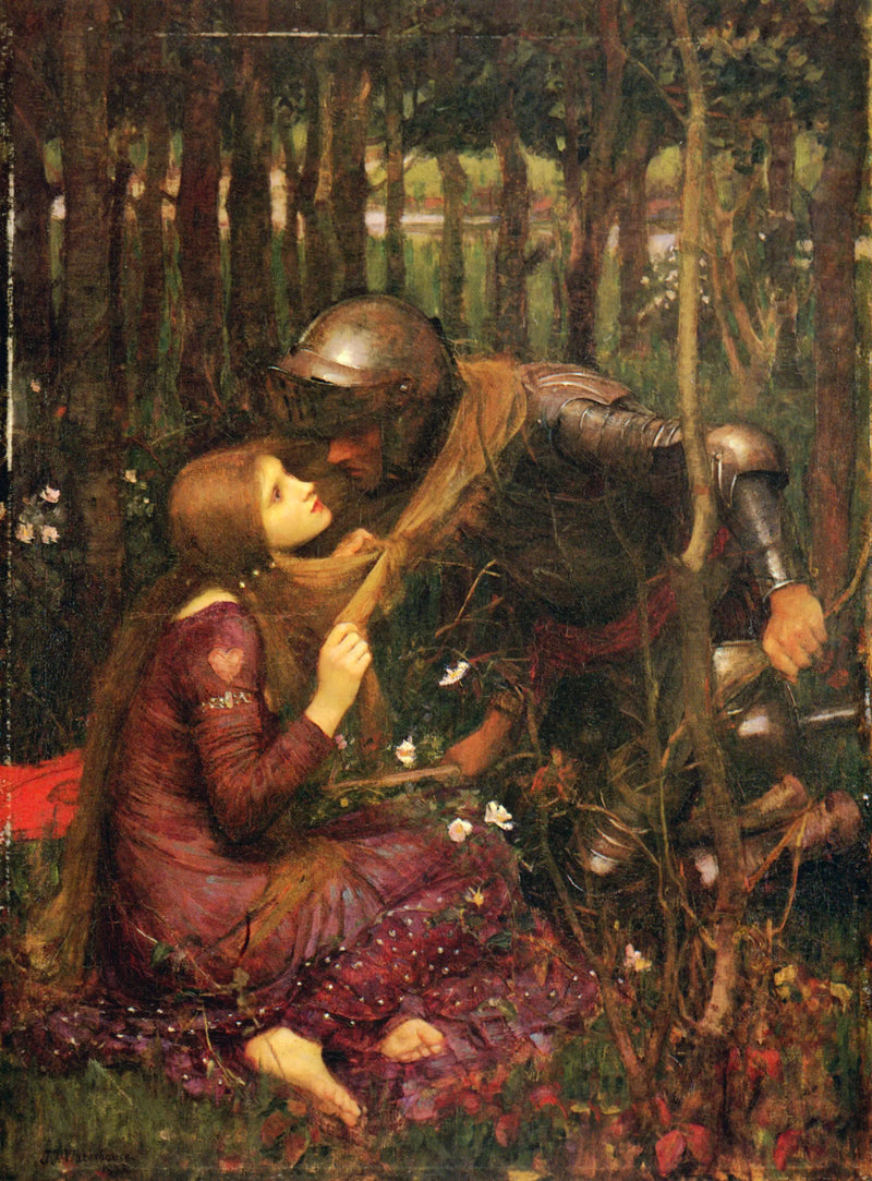 De mooie dame zonder genade - John William Waterhouse