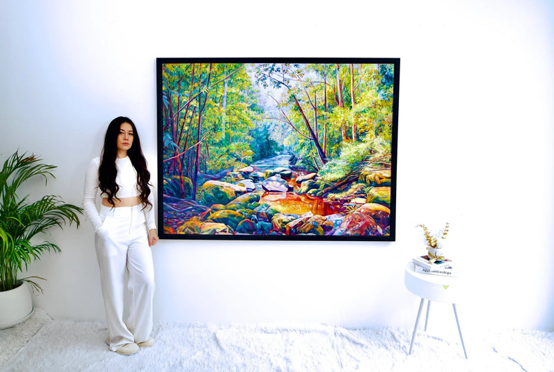 Het prachtige bos  | 160x120cm