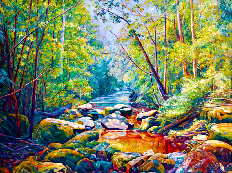 Het prachtige bos  | 160x120cm