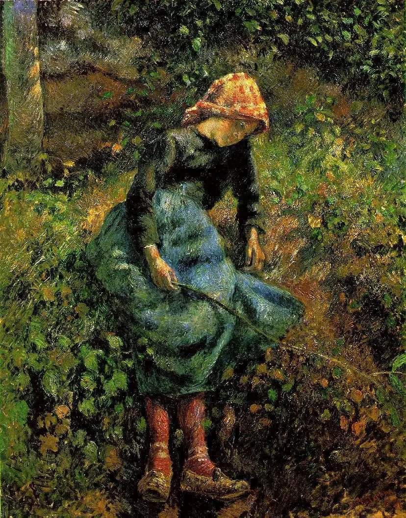 De Herderin - Camille Pissarro