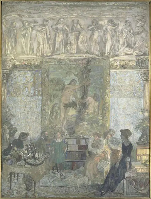De Bibliotheek - Édouard Vuillard
