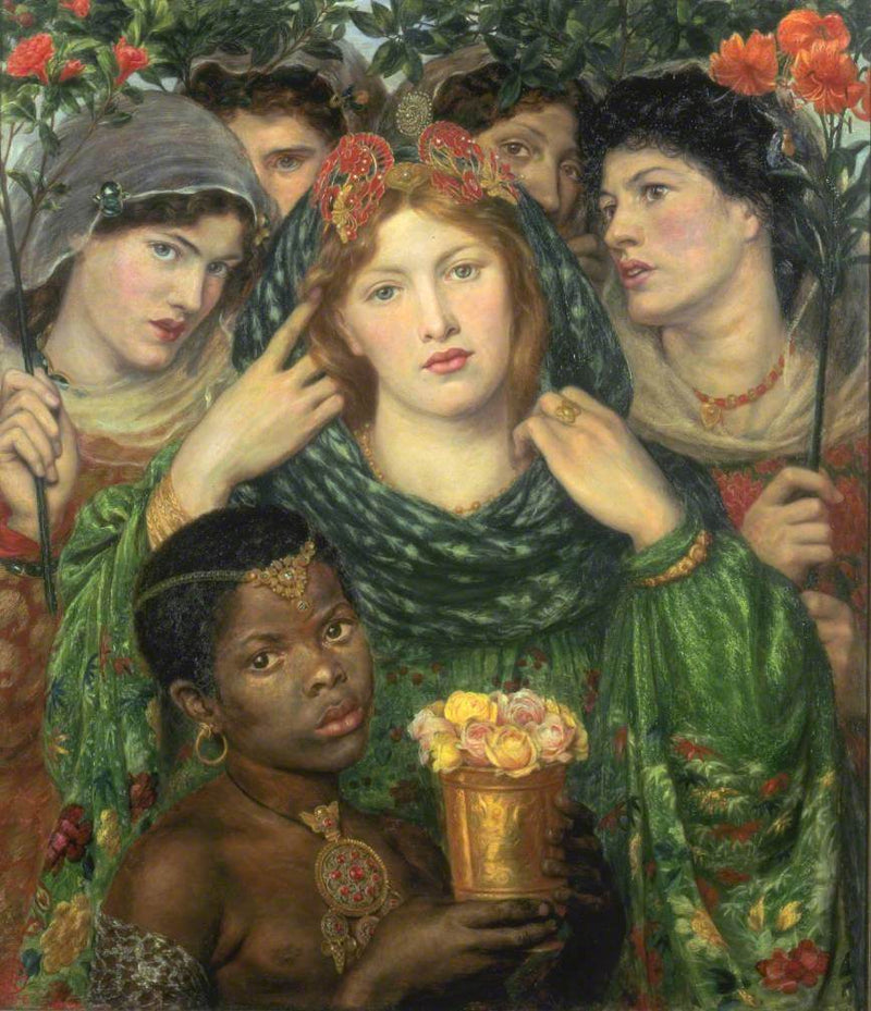 De Geliefde of Het Bruidje - Dante Gabriel Rossetti