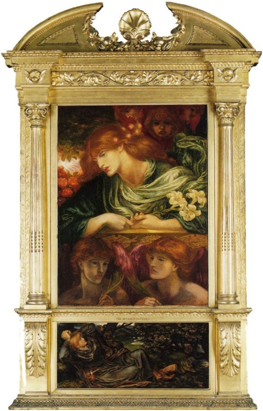 De Gelukkige Jonkvrouw - Dante Gabriel Rossetti