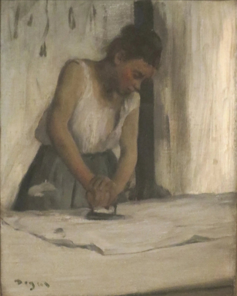 De Witte Wasvrouw - Edgar Degas