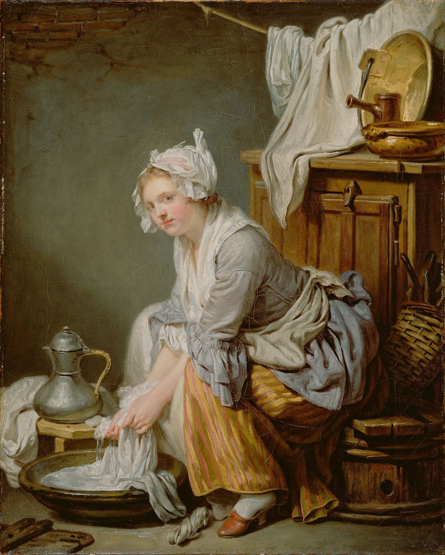 De wasvrouw - Jean-Baptiste Greuze