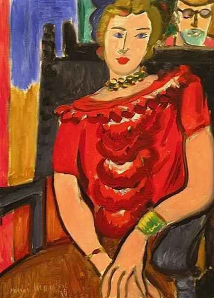De Rode Blouse - Henri Matisse
