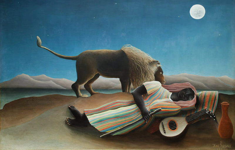 De slapende Bohemienne - Henri Rousseau