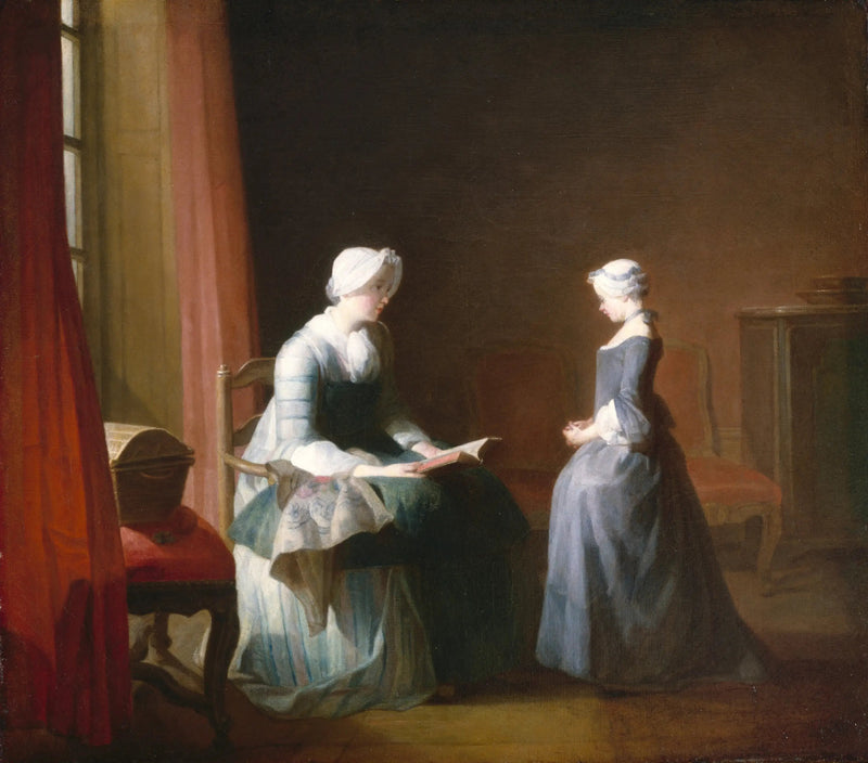 De goede opvoeding - Jean Simeón Chardin
