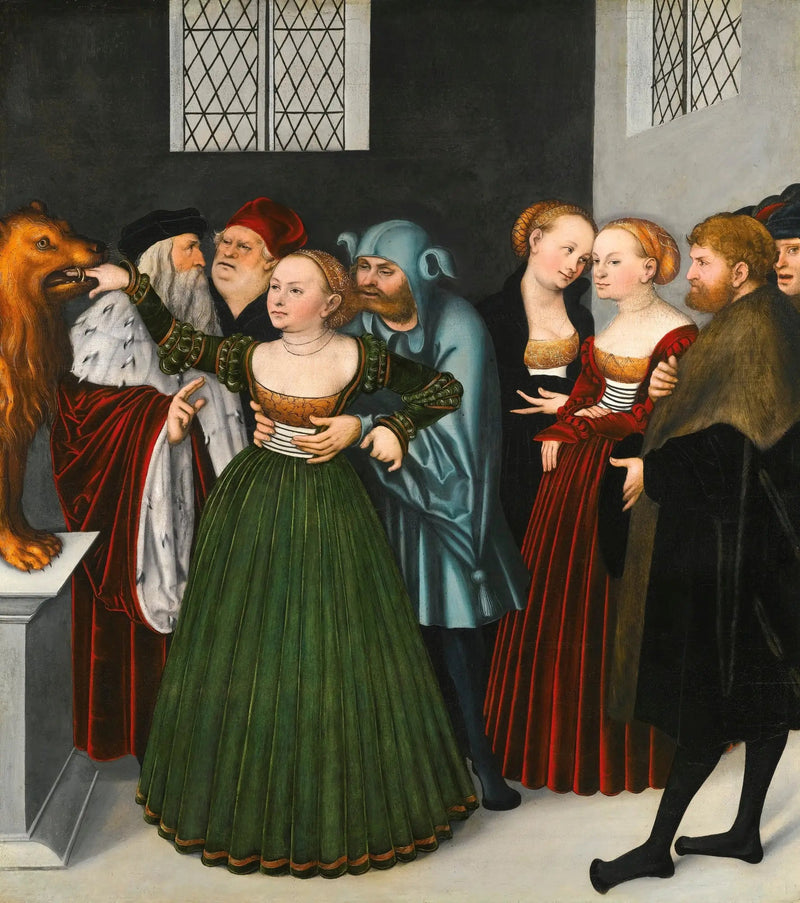 De mond van de waarheid - Lucas Cranach de Oudere
