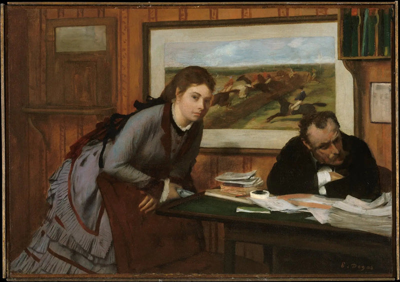 De boosheid - Edgar Degas
