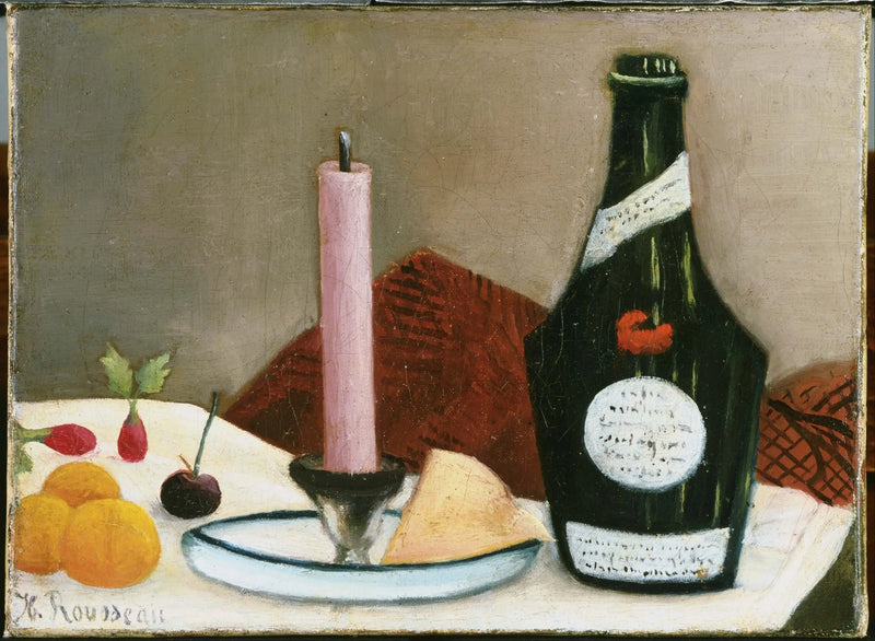 De Roze Kaars - Henri Rousseau