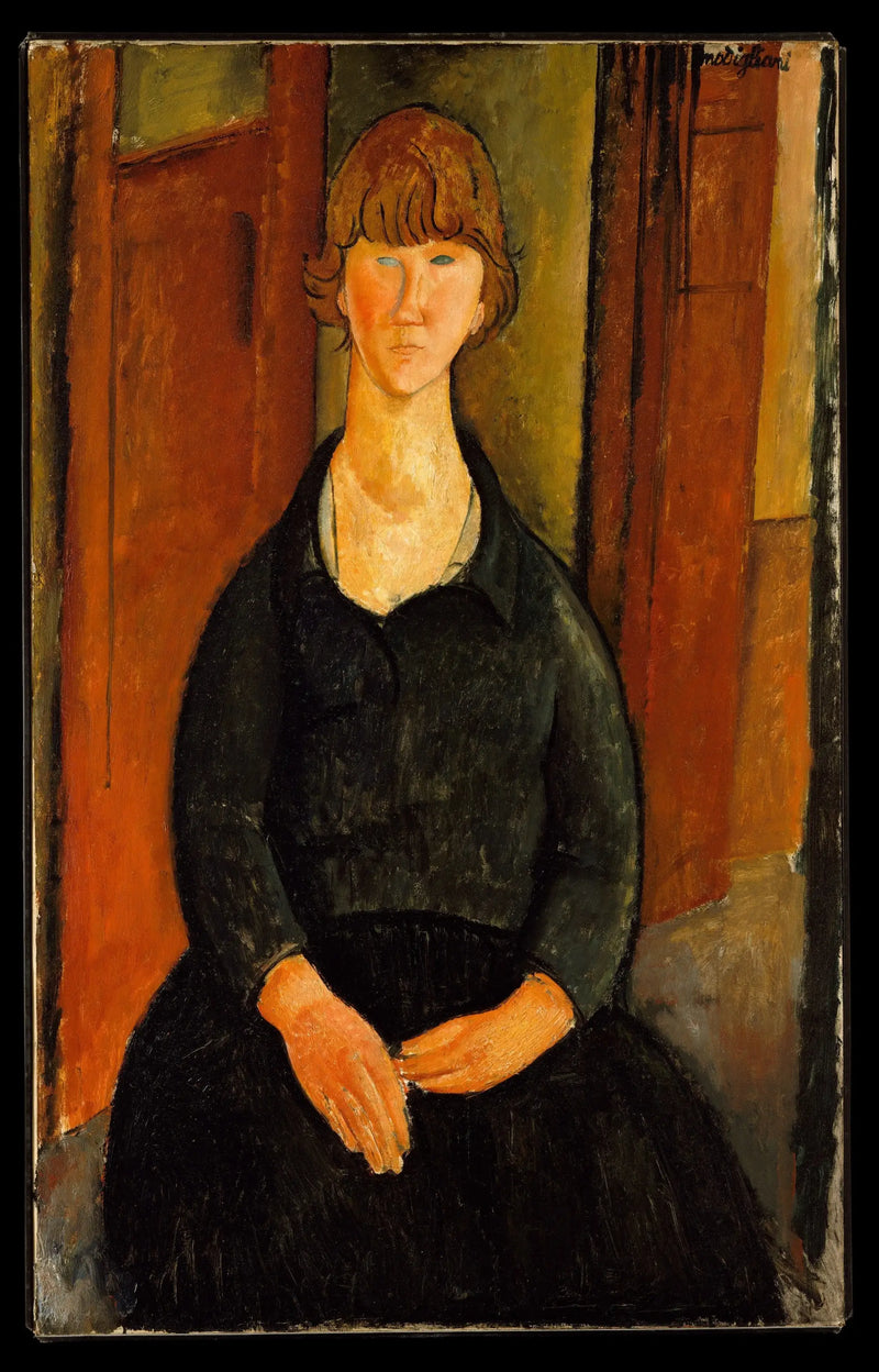 De Bloemenverkoopster - Amedeo Modigliani