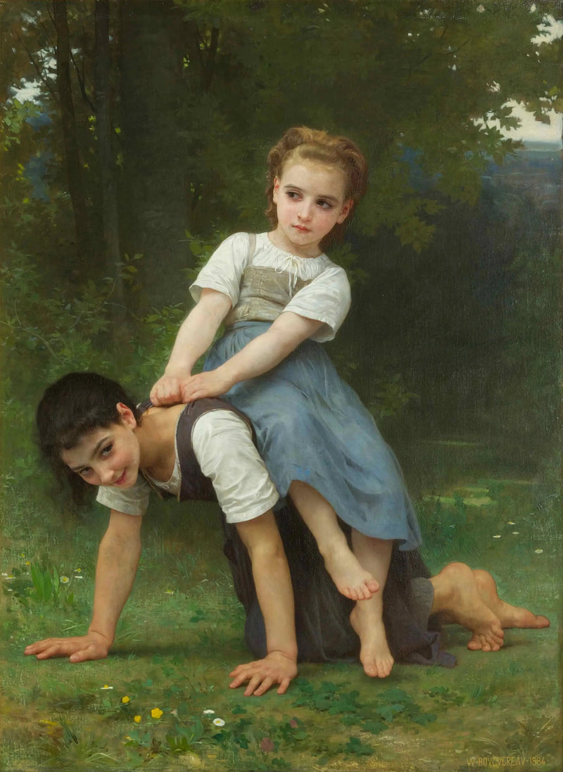 De ezel - Bouguereau