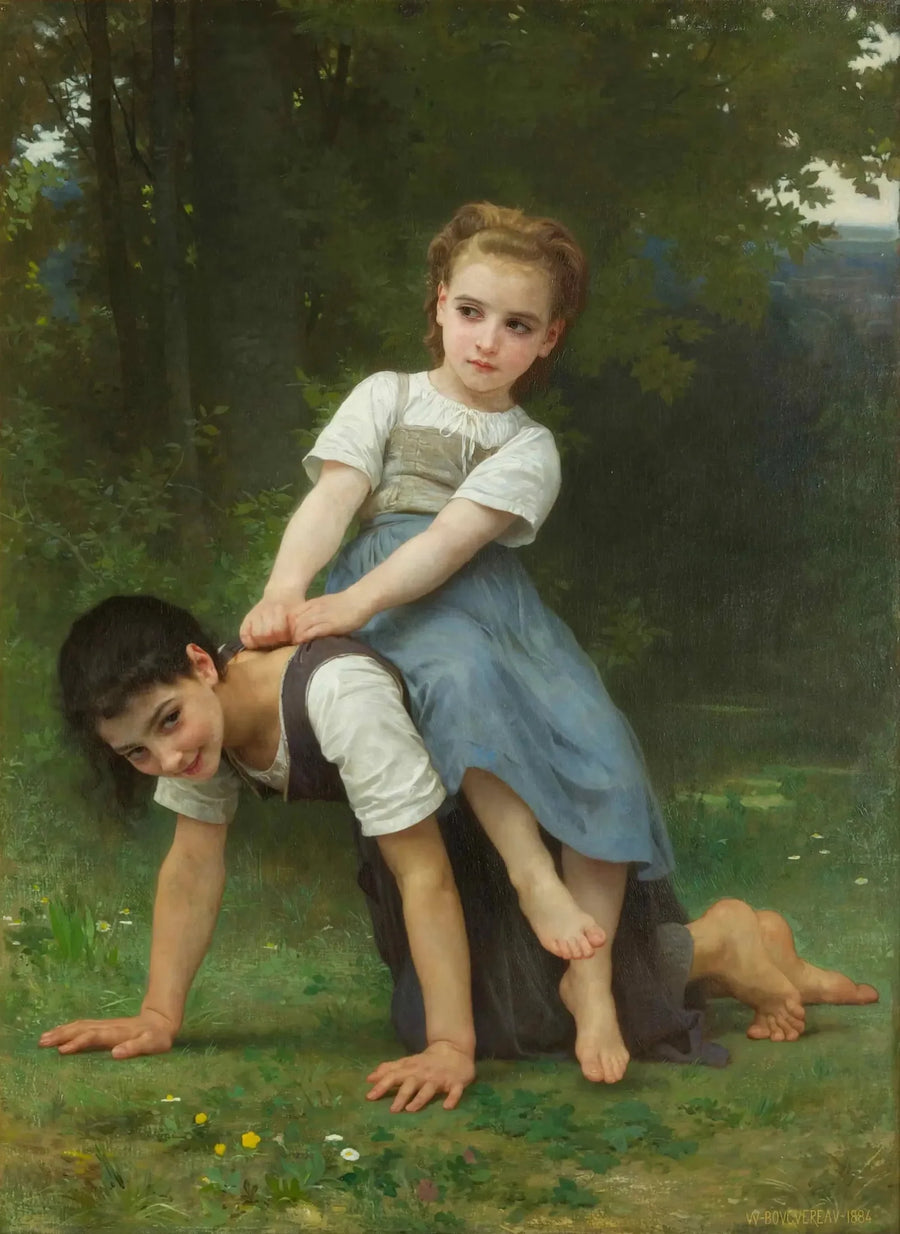 De ezel - Bouguereau