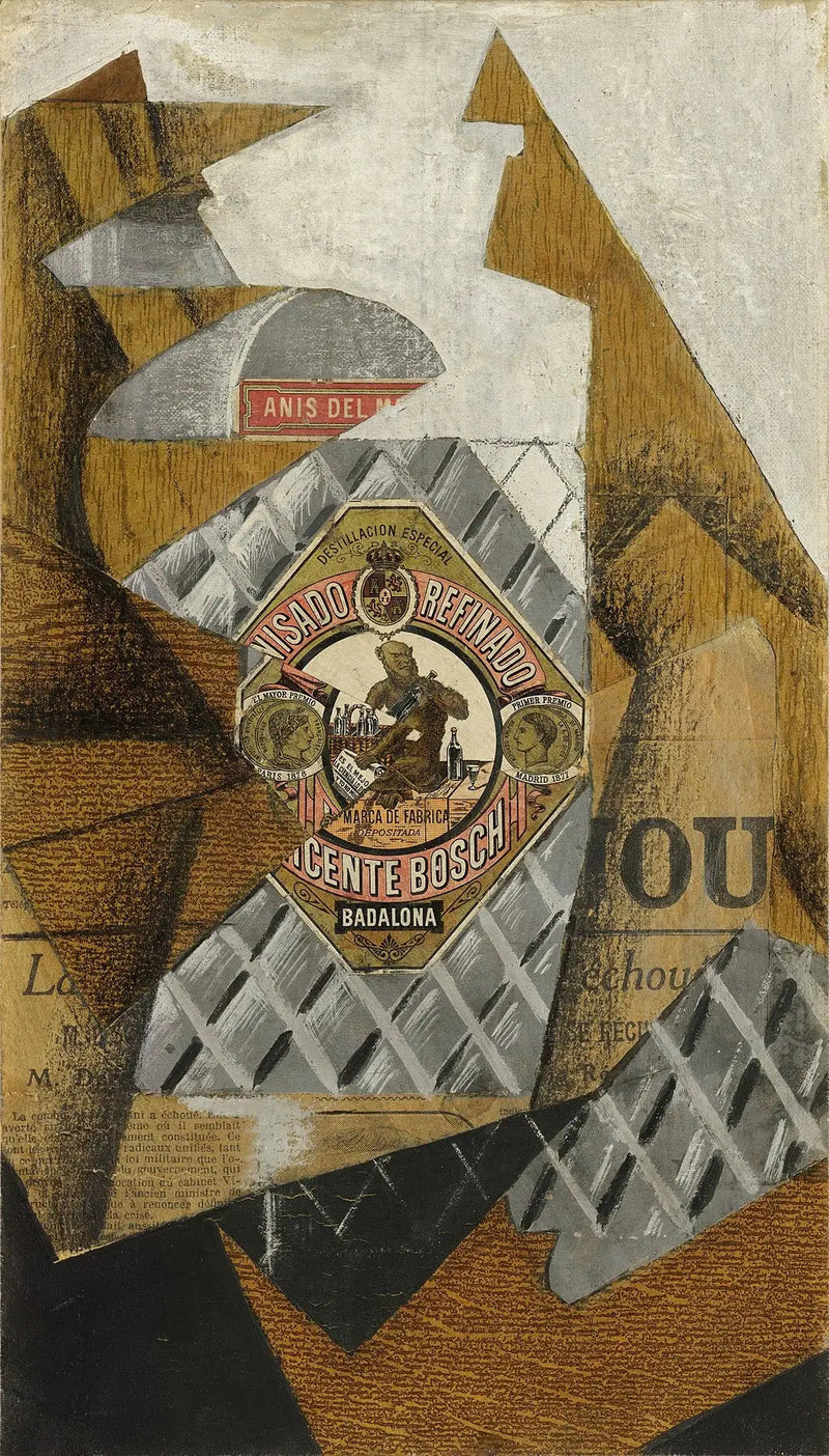 De Anijsfles - Juan Gris