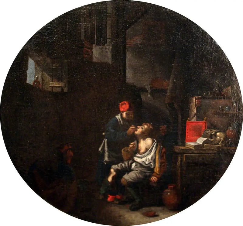 De tandartswinkel - David Teniers de Jonge

Source:
La boutique du dentiste - David Teniers le Jeune
