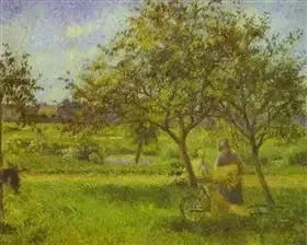 De Kruiwagen, bode - Camille Pissarro
