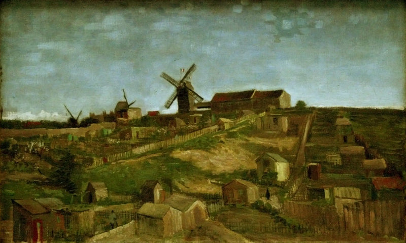 De heuvel Montmartre - Vincent van Gogh