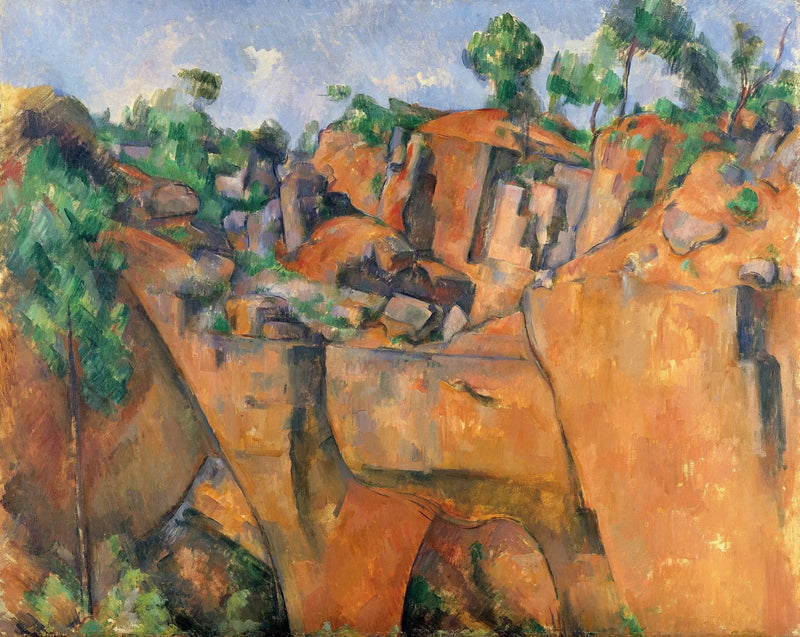 De steengroeve van Bibémus - Paul Cézanne