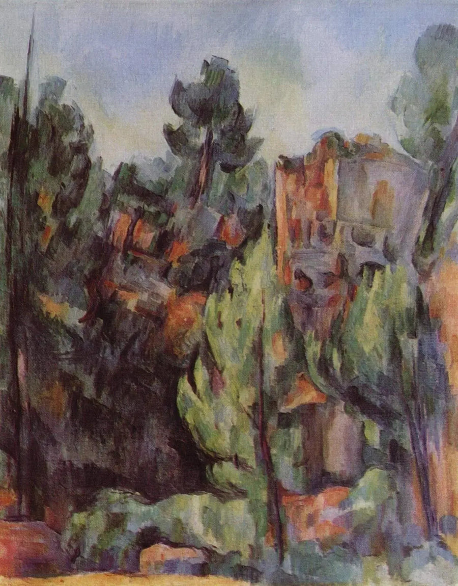 De steengroeve van Bibémus - Paul Cézanne