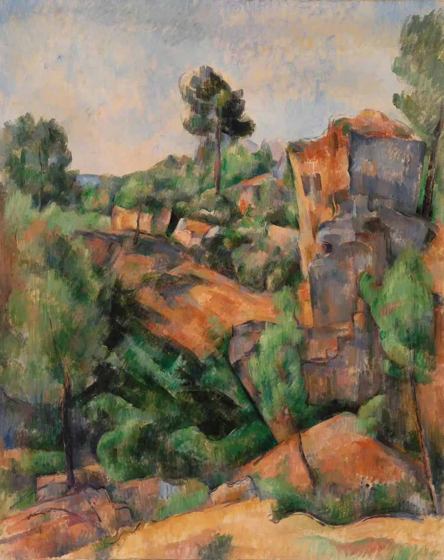 De carrière van Bibémus - Paul Cézanne