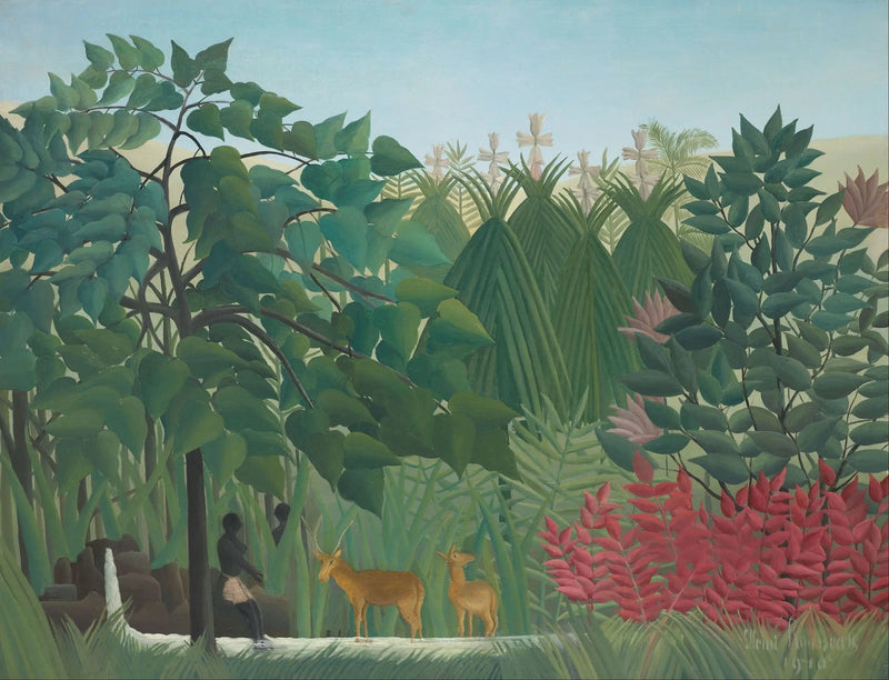 De Waterval - Henri Rousseau