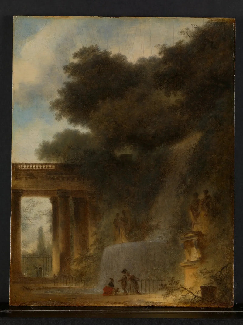 De Waterval - Jean-Honoré Fragonard