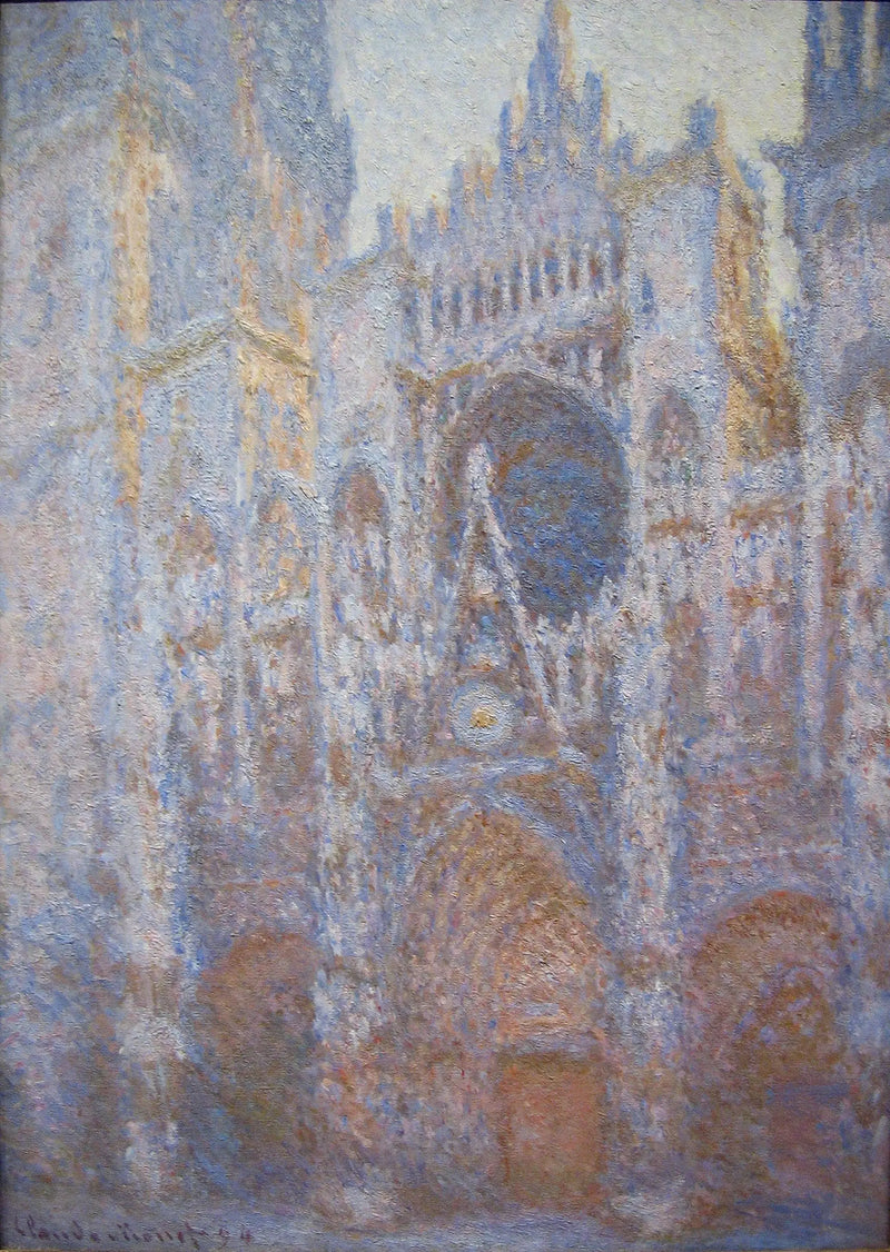 De Kathedraal van Rouen, de Portaal - Claude Monet