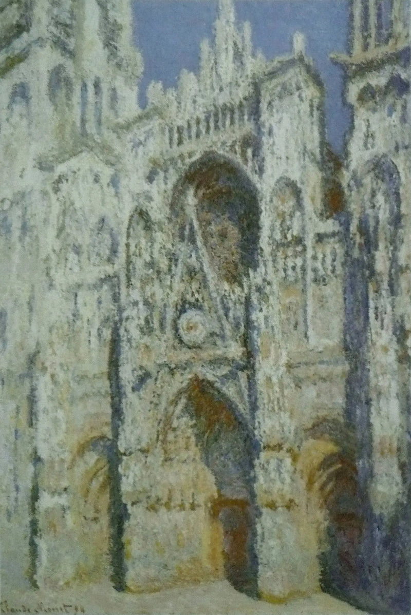 De Kathedraal van Rouen, de Poort en de Sint-Romaintoren, Volle zon - Claude Monet