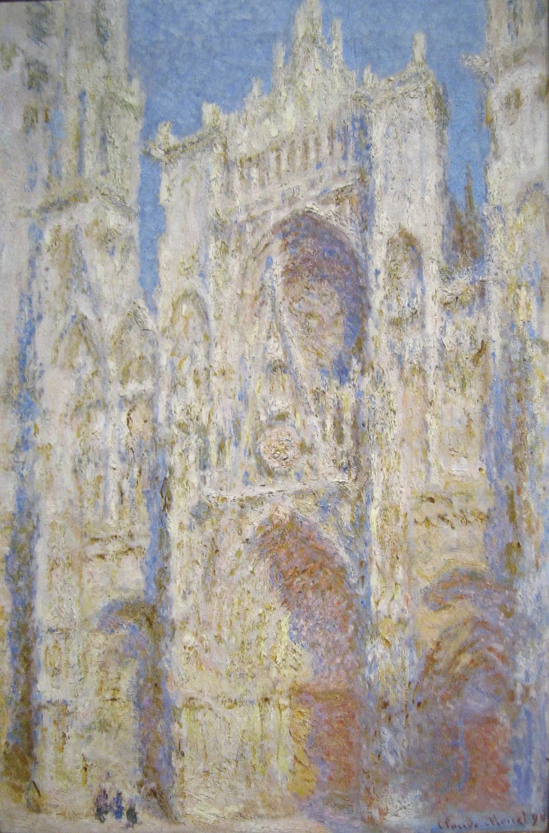 De Kathedraal van Rouen, de Poort, Zon - Claude Monet