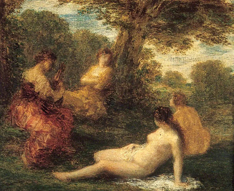 De conversatie - Henri Fantin-Latour

Source:
La causerie - Henri Fantin-Latour