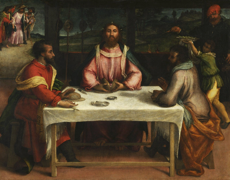 De Laatste Avondmaal van Emmaüs - Lorenzo Lotto