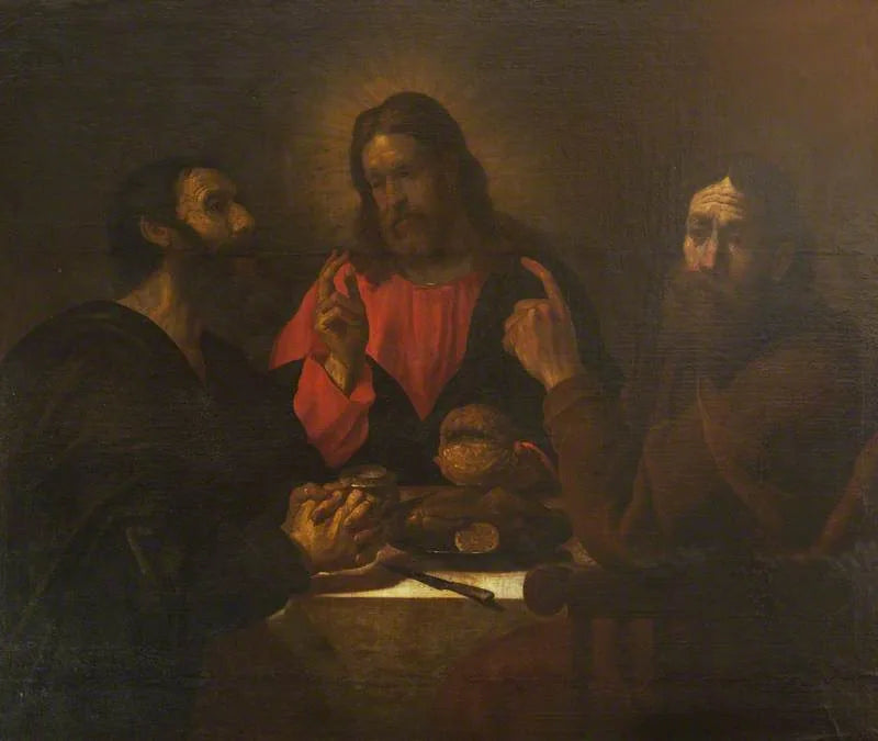 Het Laatste Avondmaal van Emmaüs - Ludovico Carracci