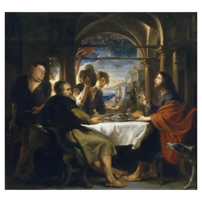 De Laatste Avondmaal van Emmaüs - Peter Paul Rubens