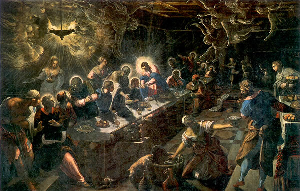 Het Laatste Avondmaal - Jacopo Tintoretto