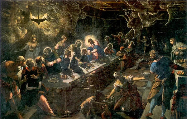 Het Laatste Avondmaal - Jacopo Tintoretto