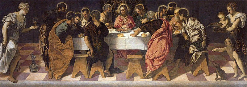 Het Laatste Avondmaal - Jacopo Tintoretto