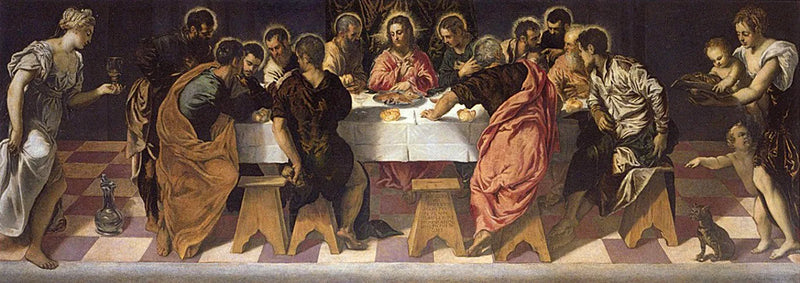 Het Laatste Avondmaal - Jacopo Tintoretto