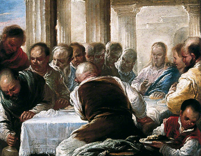 Het Laatste Avondmaal - Luca Giordano