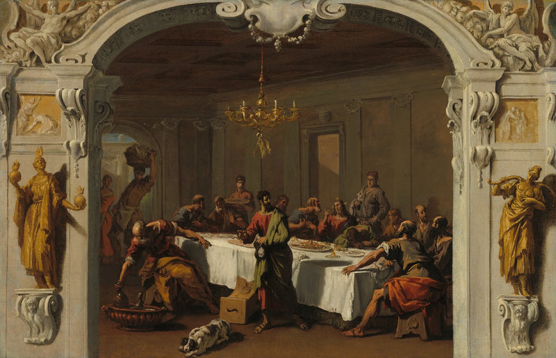 Het Laatste Avondmaal - Sebastiano Ricci