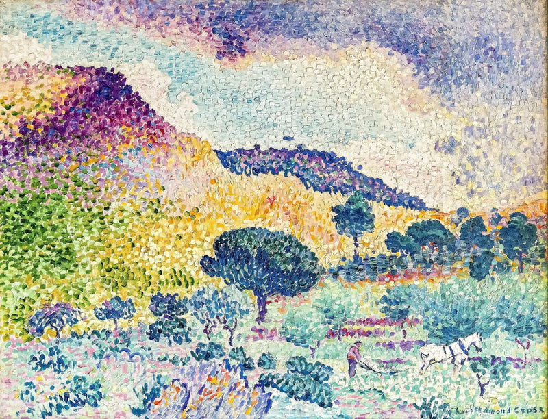 De Ketting van de Maures - Henri-Edmond Cross