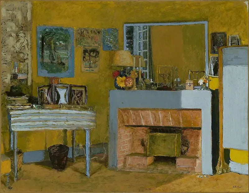 De kamer van Vuillard in Les Clayes - Édouard Vuillard
