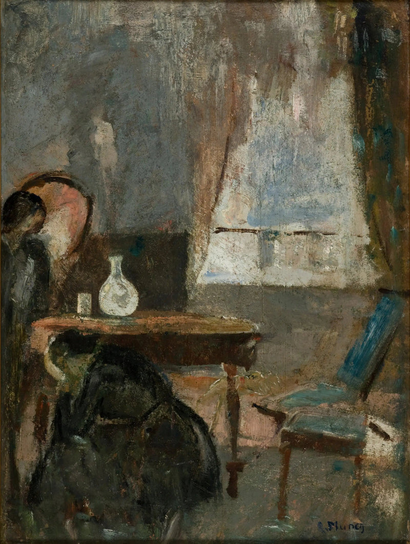De Kamer van de Zieke - Edvard Munch