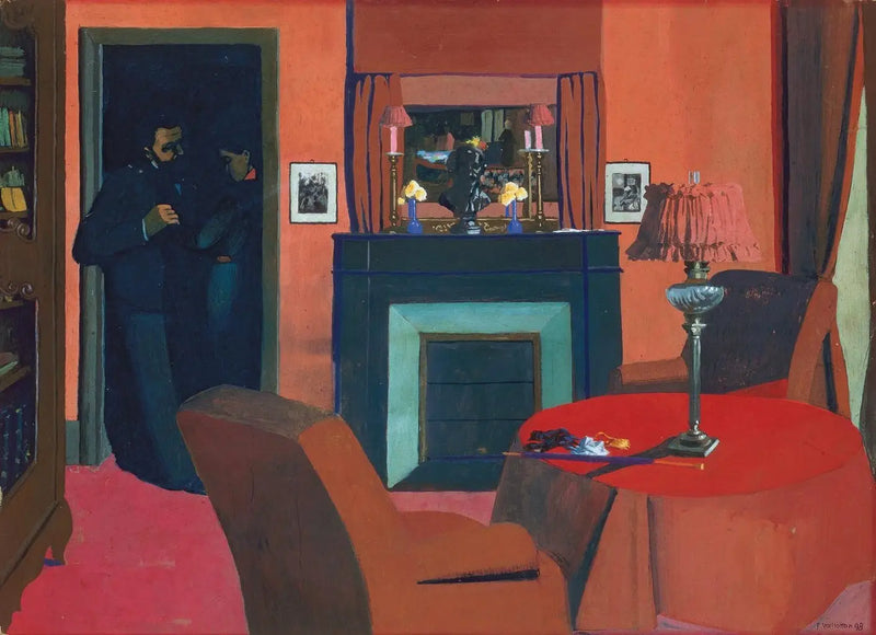De Rode Kamer - Félix Vallotton

Source:
La chambre rouge - Félix Vallotton