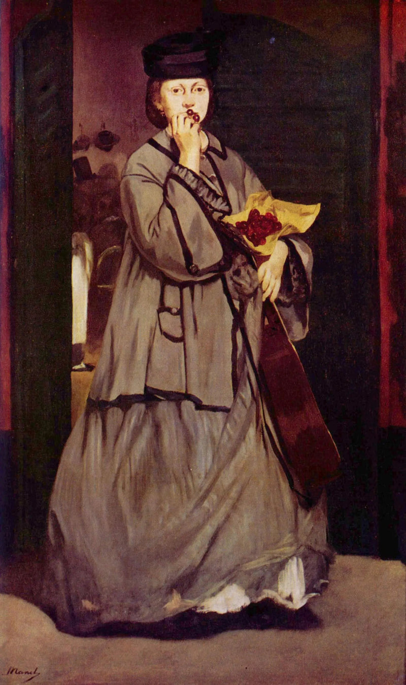 De Straatzangeres - Édouard Manet